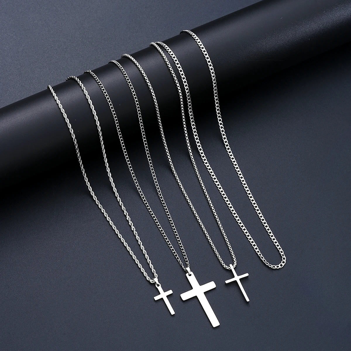 Elegant Cross Jewelry Set for Men™