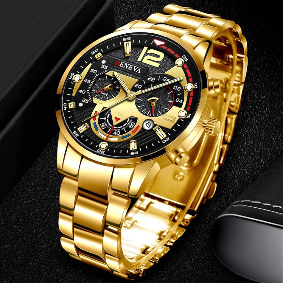Elegant Trio Men's Watches Set™